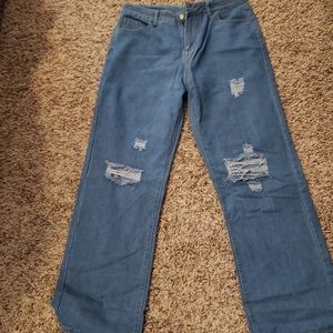 Size Large distressed jeans